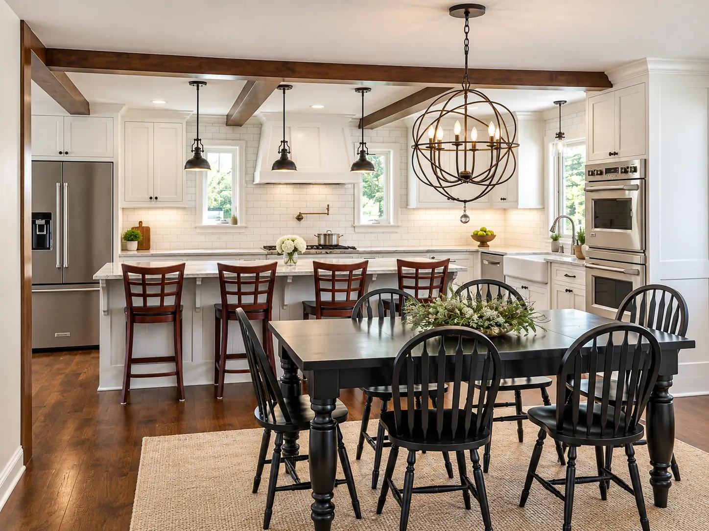 Renovated luxury kitchen in Edina, Minnesota