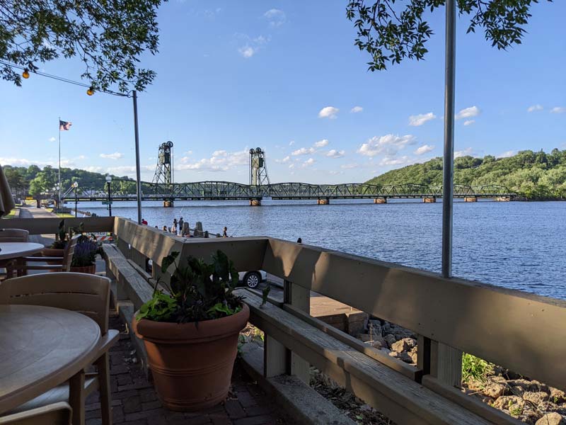 Summer in Stillwater Minnesota, Lift Bridge, St. Croix River